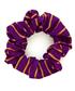 ECO TS35 PURPLE/GOLD SCRUNCHIE              