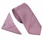 TWEED CHECK TIE SET - PINK