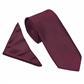 BOYS POLY TWILL TIE SET - LOGAN BERRY