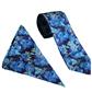 COTTON PRINT SM FLOWER SET - NAVY/BLUE