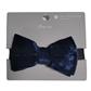 VELVET BOW TIE - NAVY