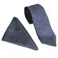 TWEED MIGE TIE SET - NAVY