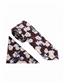 WEDDING BLOSSOM COTTON PRINT SET - CHOCOLATE