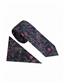 HANGING FLORAL SET - NAVY/PINK
