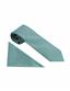 PLAIN POLY TWILL TIE SET - AQUATIC TEAL