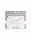 TEAR DROP BOW TIE SET - WHITE